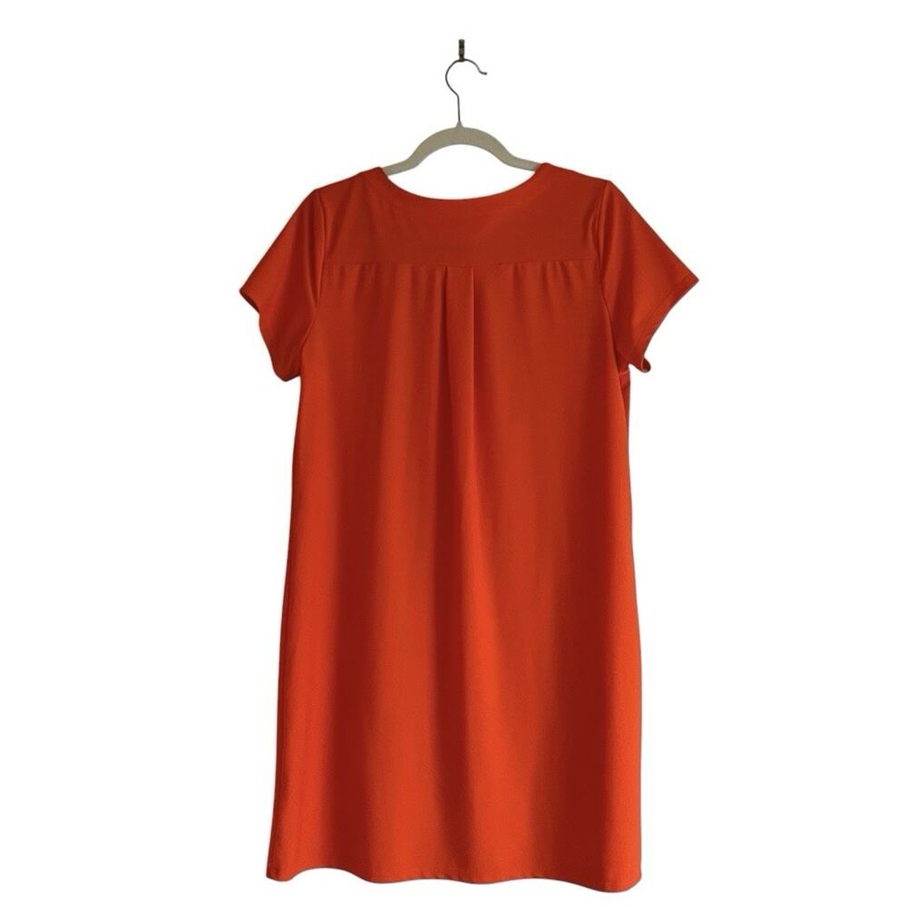 Jude Connally Ella Mini Dress Jude Cloth Orange Sz Medium Dopamine Preppy Chic - Picture 4 of 10